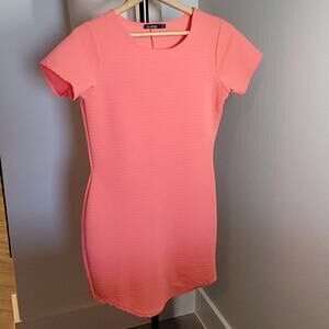 Salmon Mini Dress Size 8